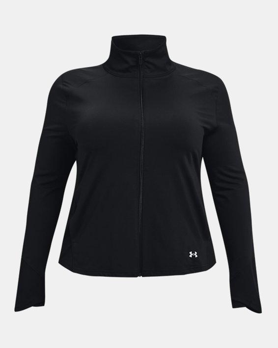 Women's UA Meridian Jacket, Black, pdpMainDesktop image number 6